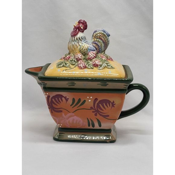 Danna Cullen Designs Zrike Pottery Chanticleer Rooster - Picture 1 of 12